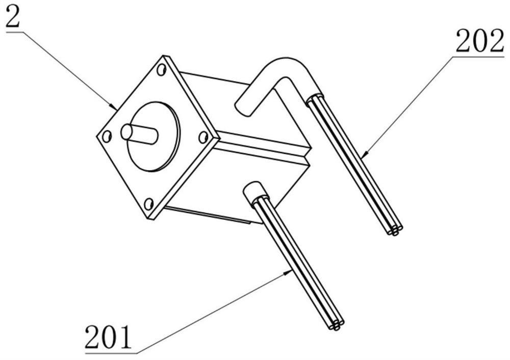 Stay wire encoder detection device and detection method thereof