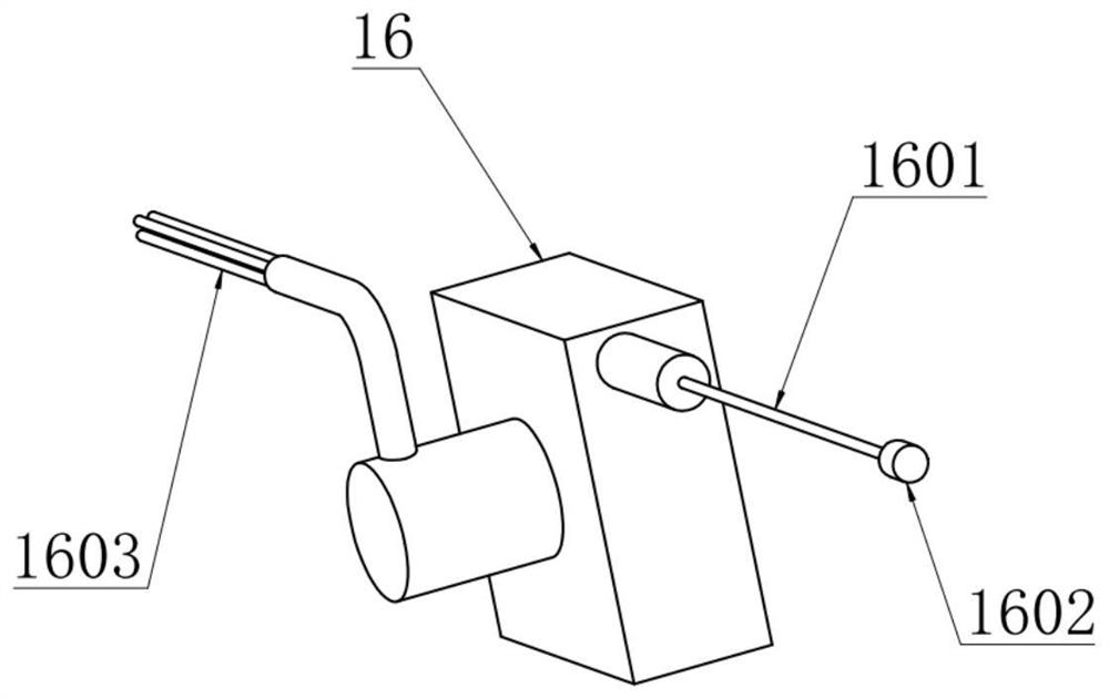 Stay wire encoder detection device and detection method thereof