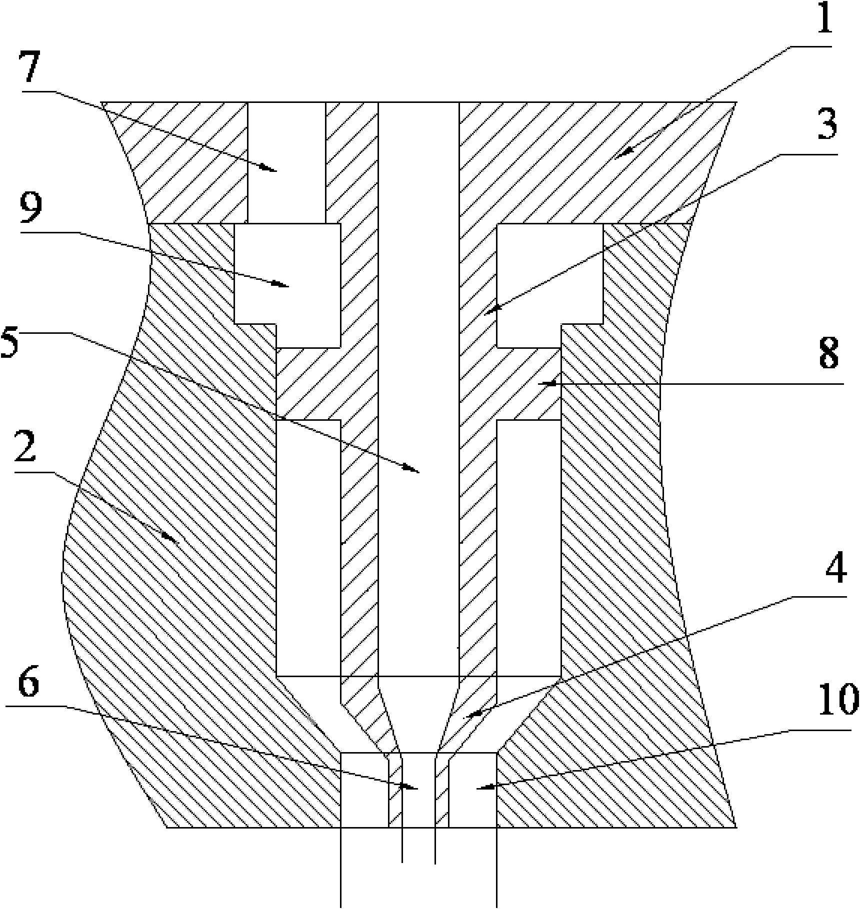 Macromolecular/ metal composite conductor and manufacture method thereof