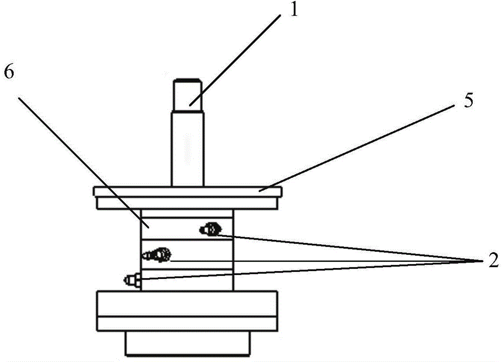 Rotary shaft with a vent groove