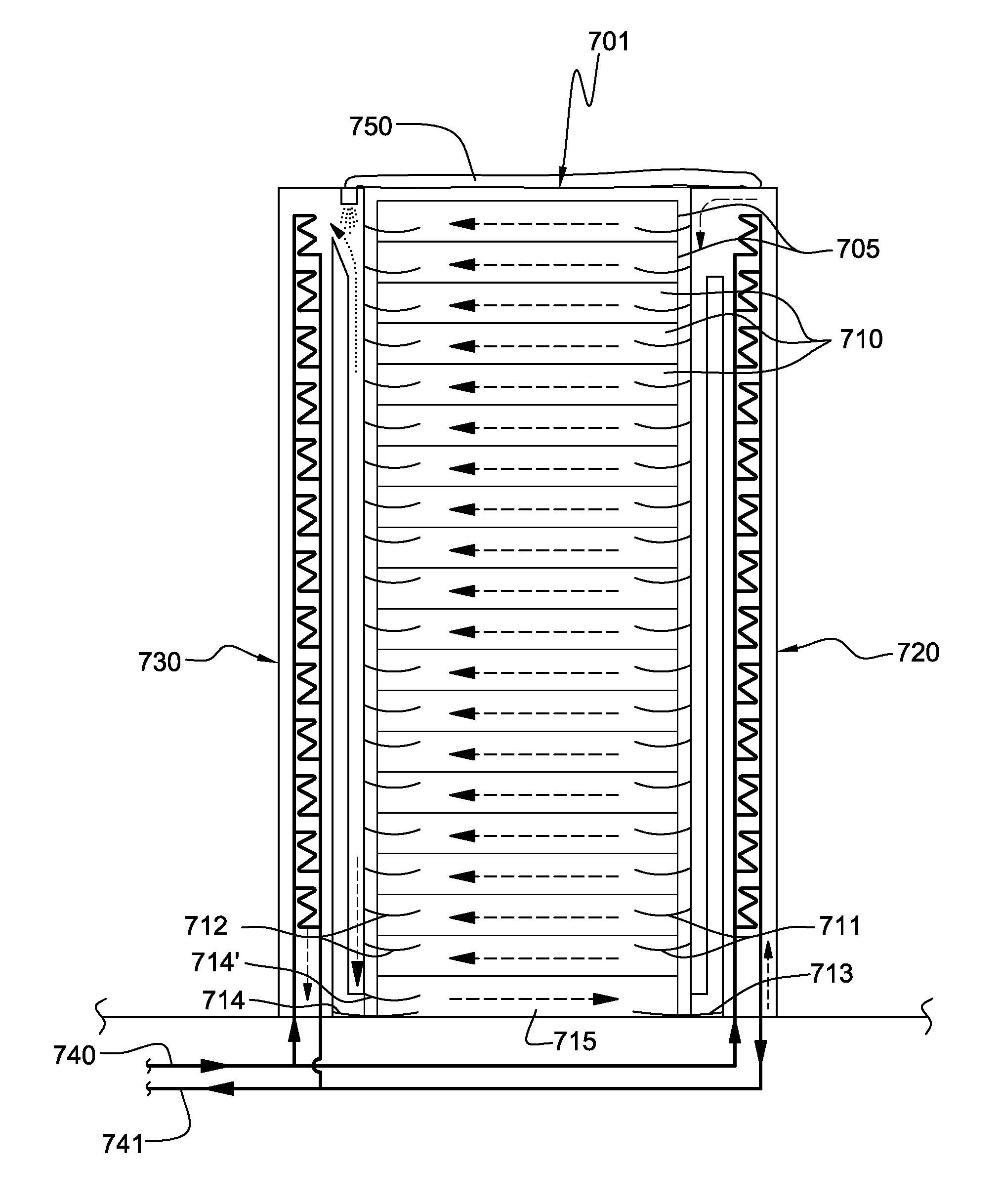 Sectioned manifolds facilitating pumped immersion-cooling of electronic components