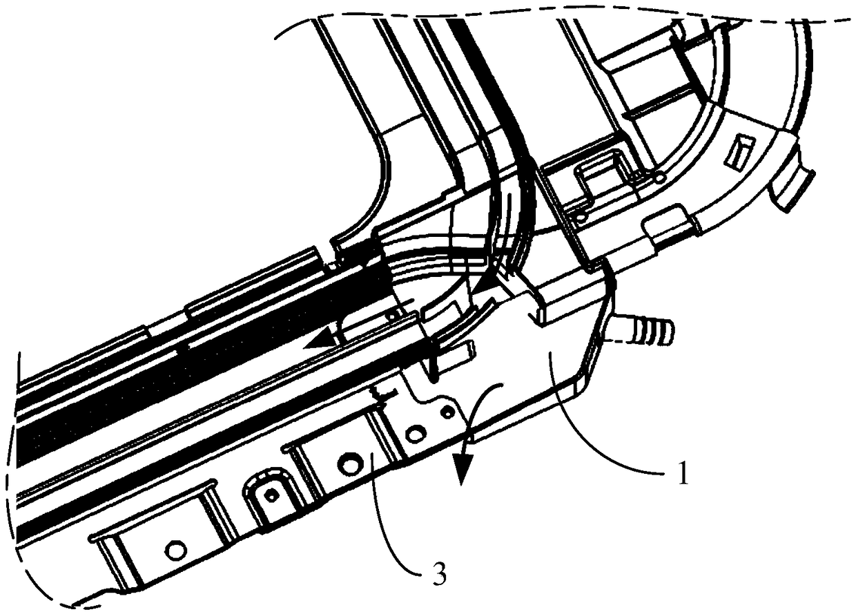Drainage system for vehicle sunroof