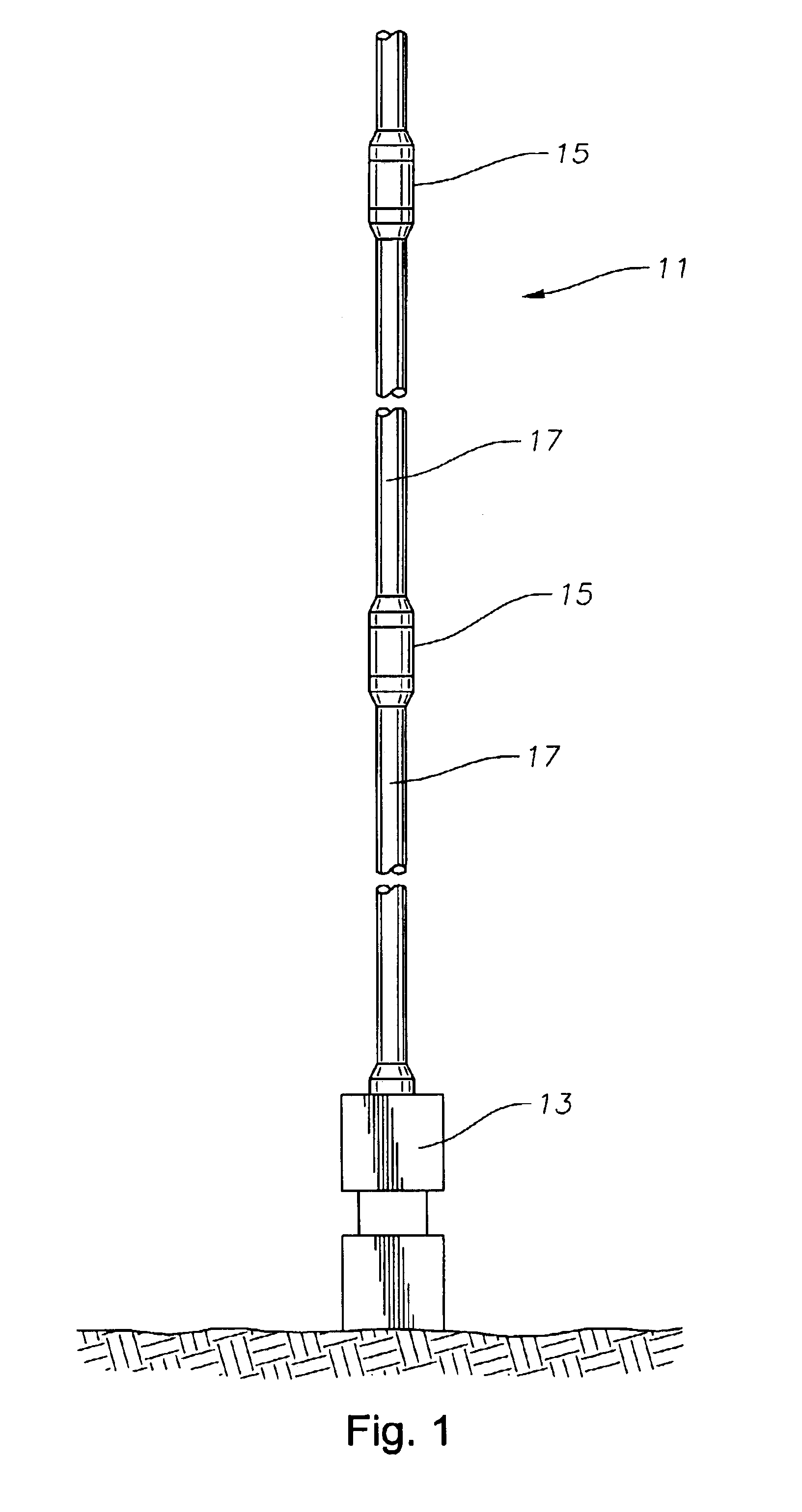 Breech lock connector for a subsea riser
