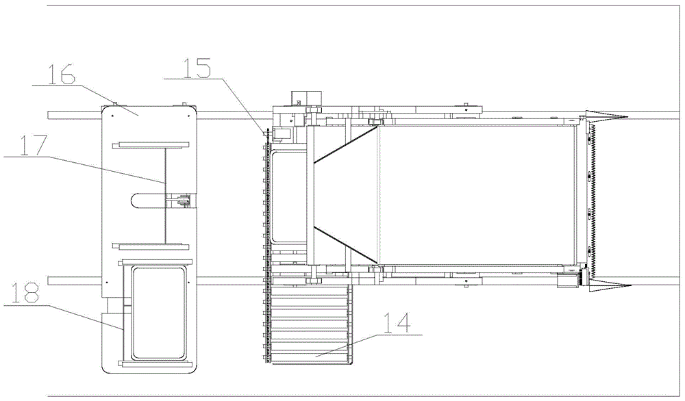 Automatic conveying device of leafy vegetable harvesting robot and control method