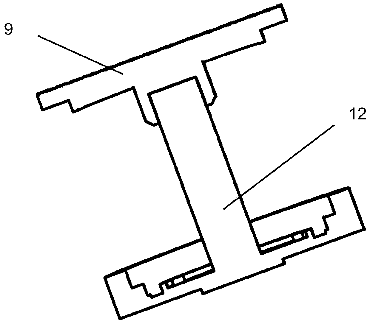 Two-stage multi-channel water filtering device