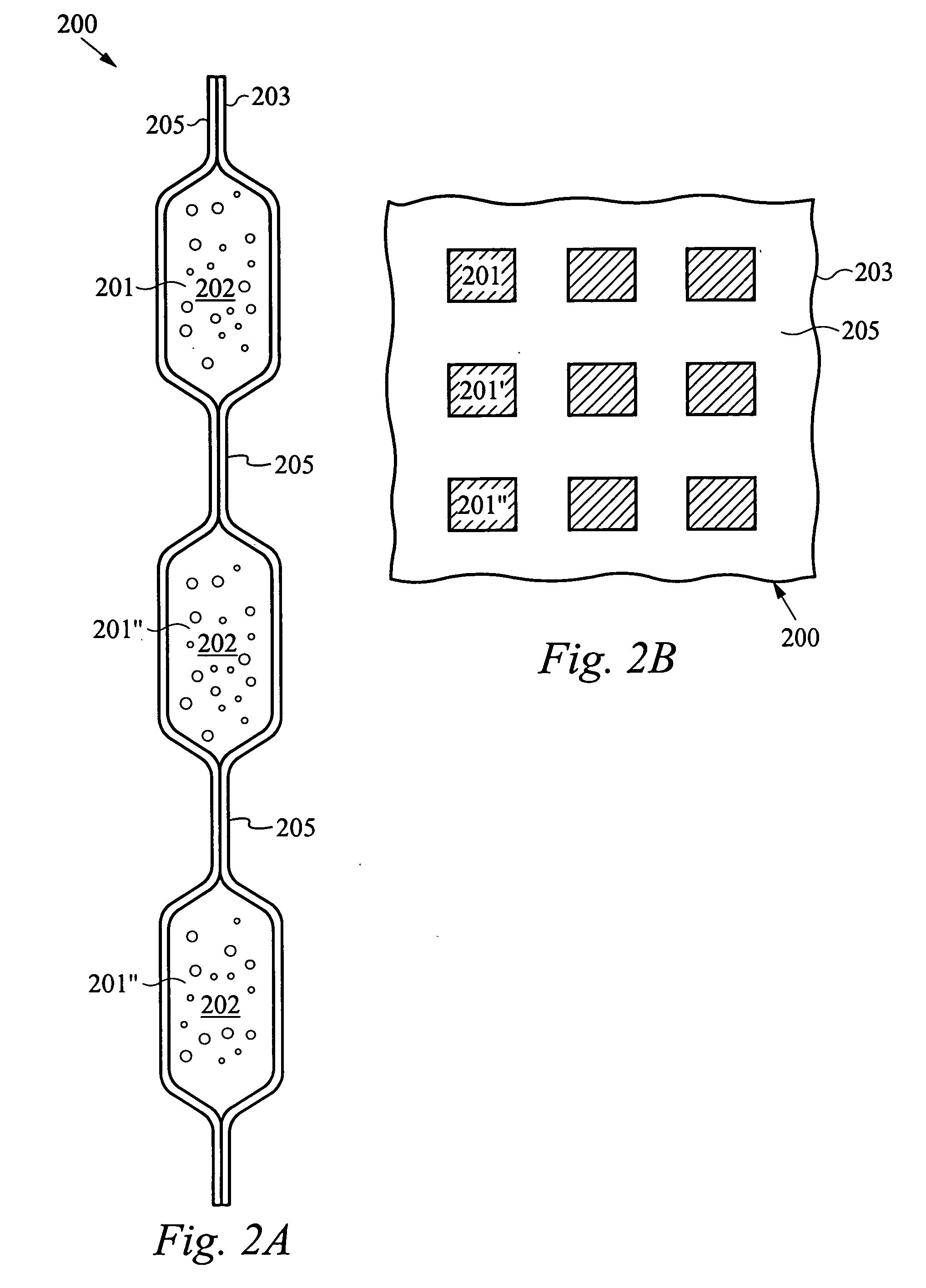 Padded clothing articles and method for making the same