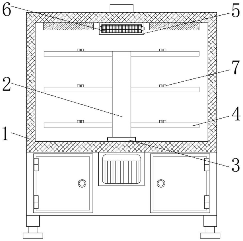 An all-round component display device for the Internet of Things