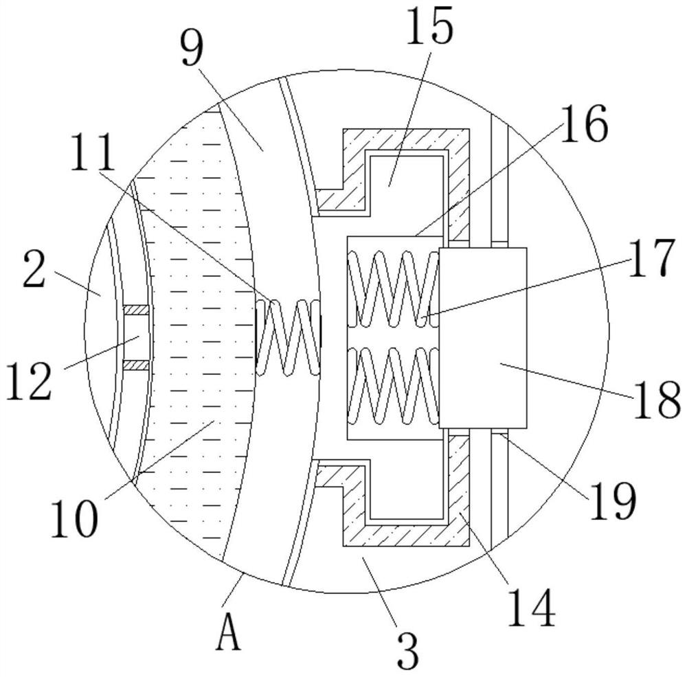 An all-round component display device for the Internet of Things