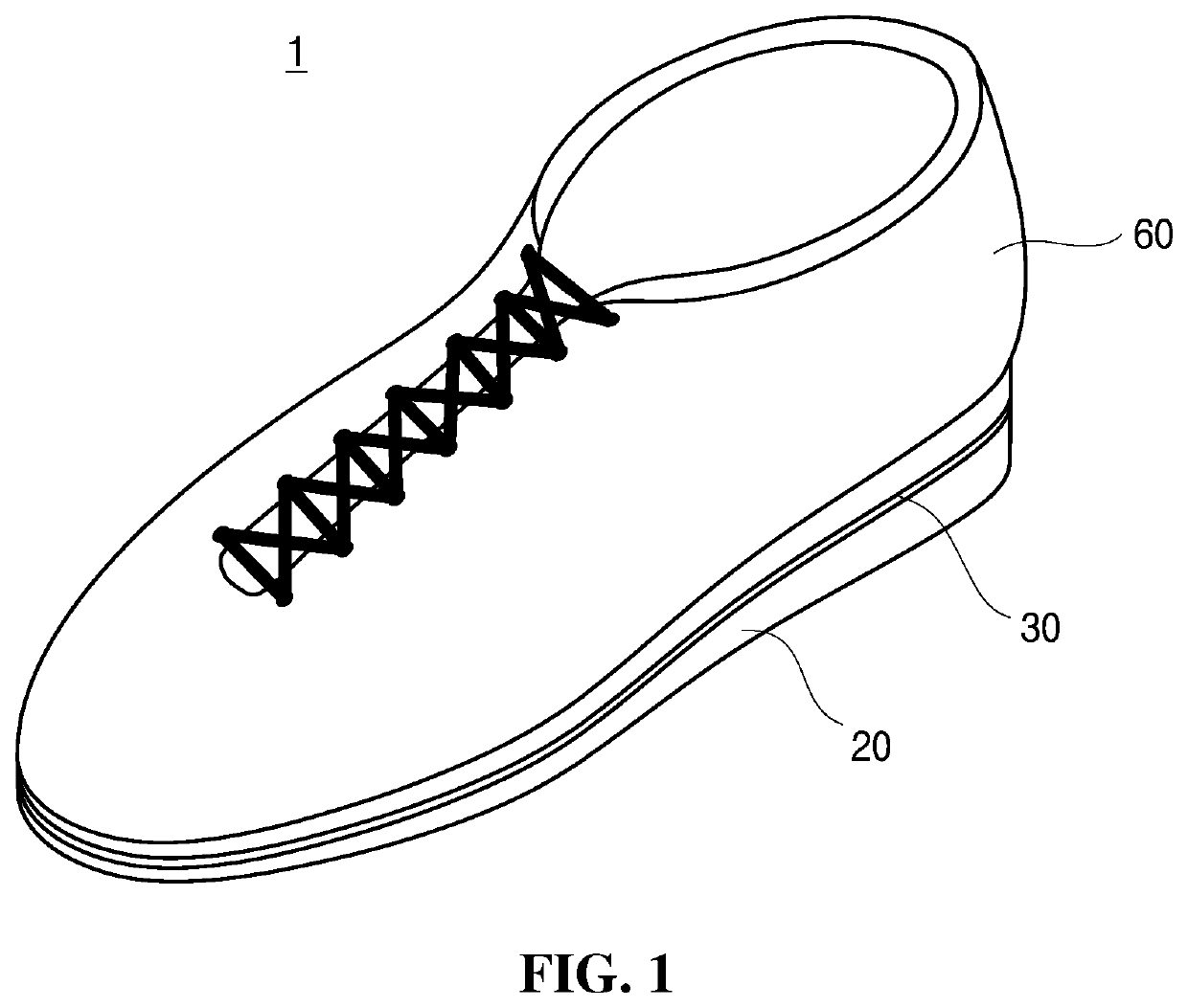 Customized shoe for preventing diabetes, preventing diabetic foot due to complications of diabetes, and alleviating pain from diabetic necrotic ulceration
