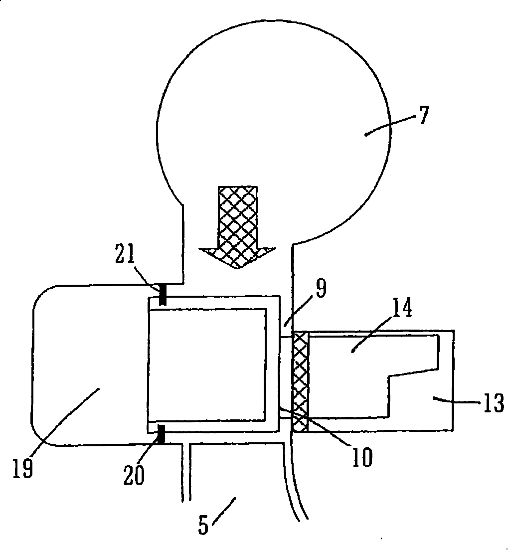 Turbine with variable inlet nozzle geometry