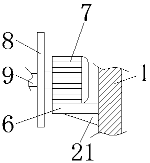 Automatic flattening device for quartz crystal wiring terminal