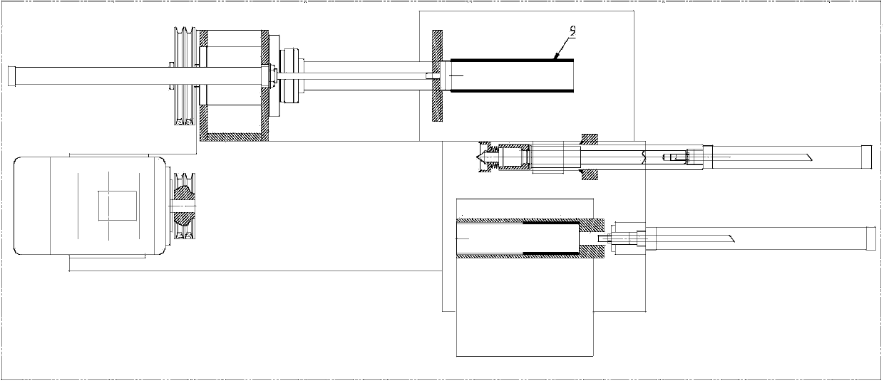 Automatic rubber sleeve edge grinding machine