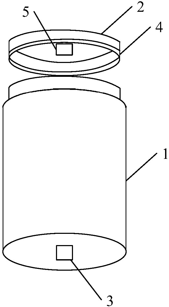 Blind sample box, quality checking system and quality checking method