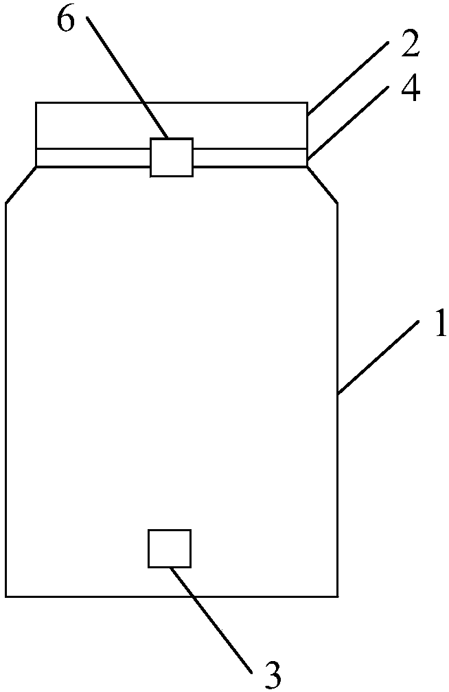 Blind sample box, quality checking system and quality checking method