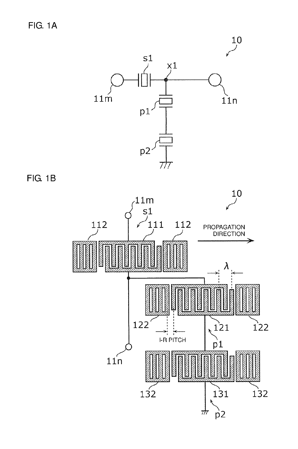 Acoustic wave filter device, radio-frequency front-end circuit, and communication apparatus