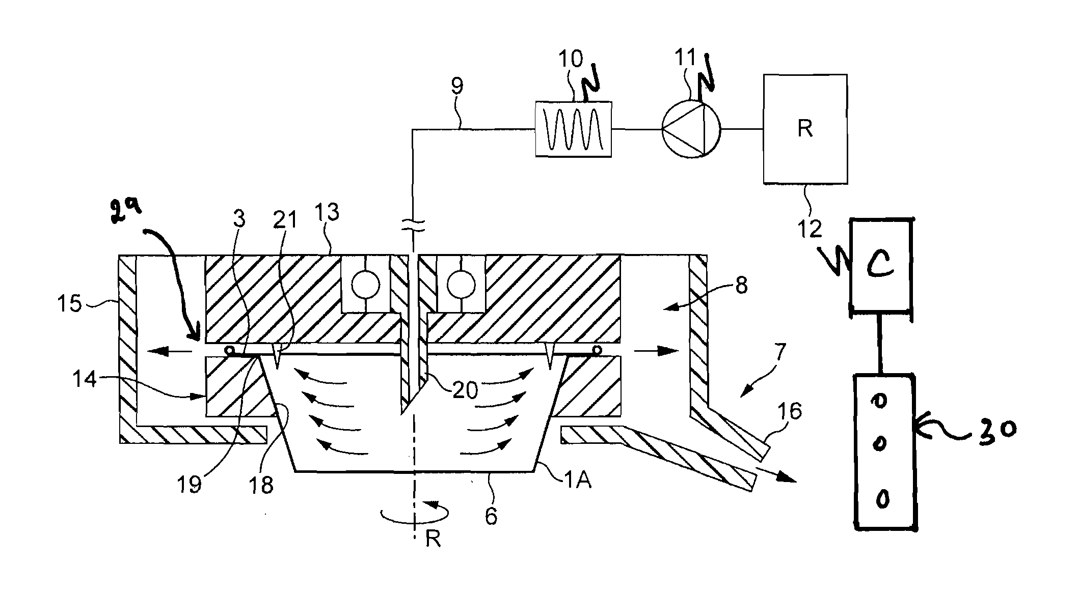Capsule system for the preparation of beverages by centrifugation