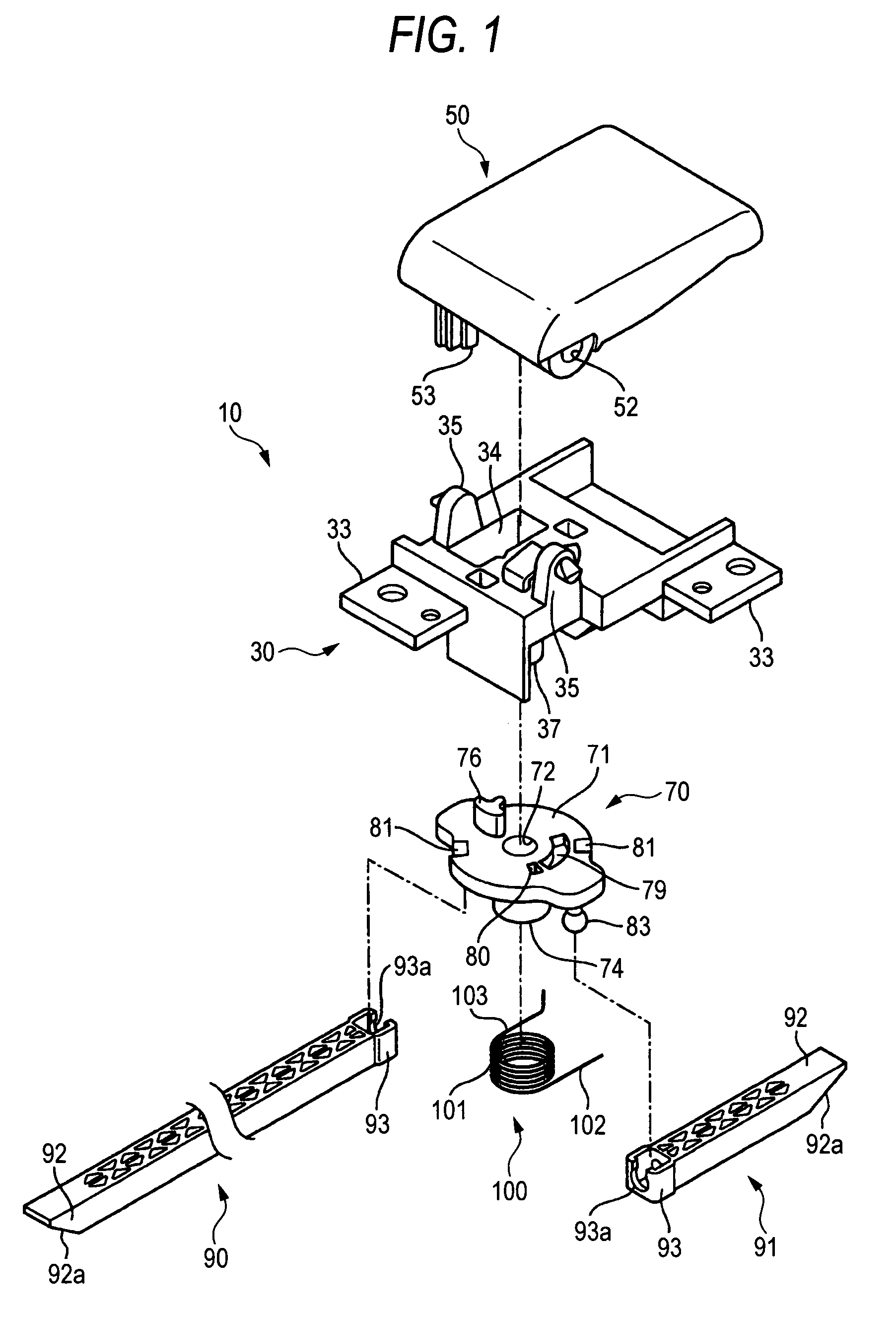 Side lock apparatus