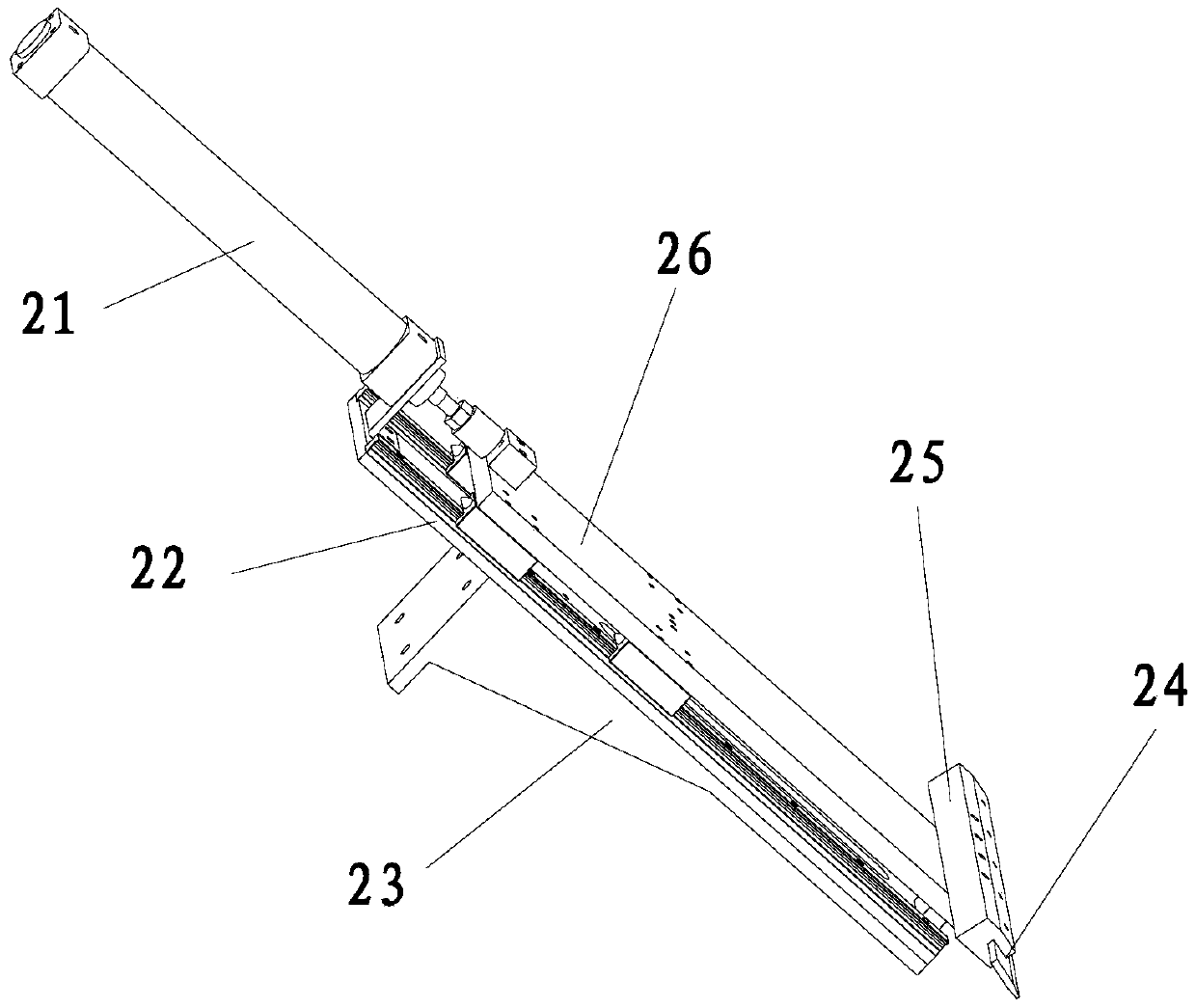 A special-shaped surface automatic polishing device