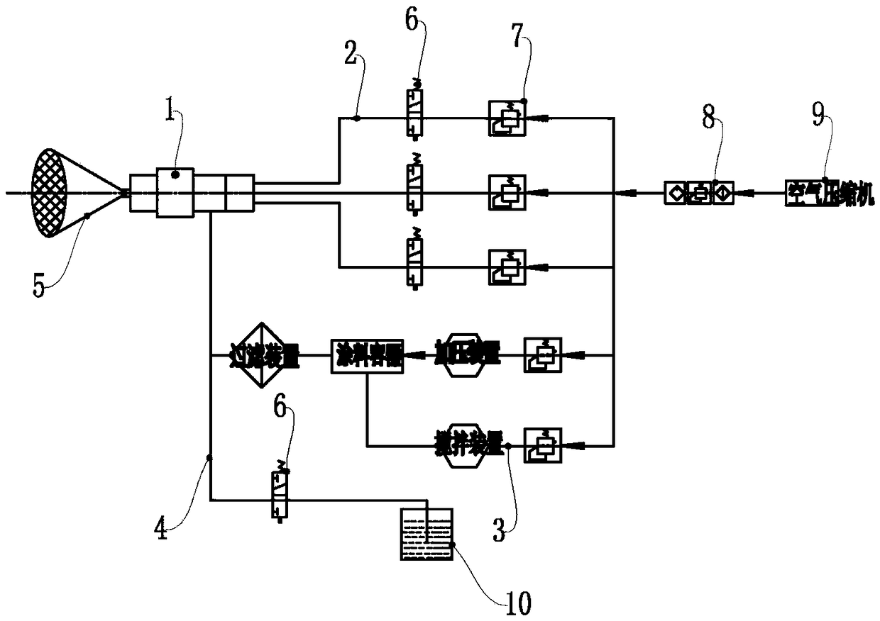 Boat sprayer system