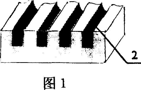 Microflute evaporating and cooling method and apparatus using same