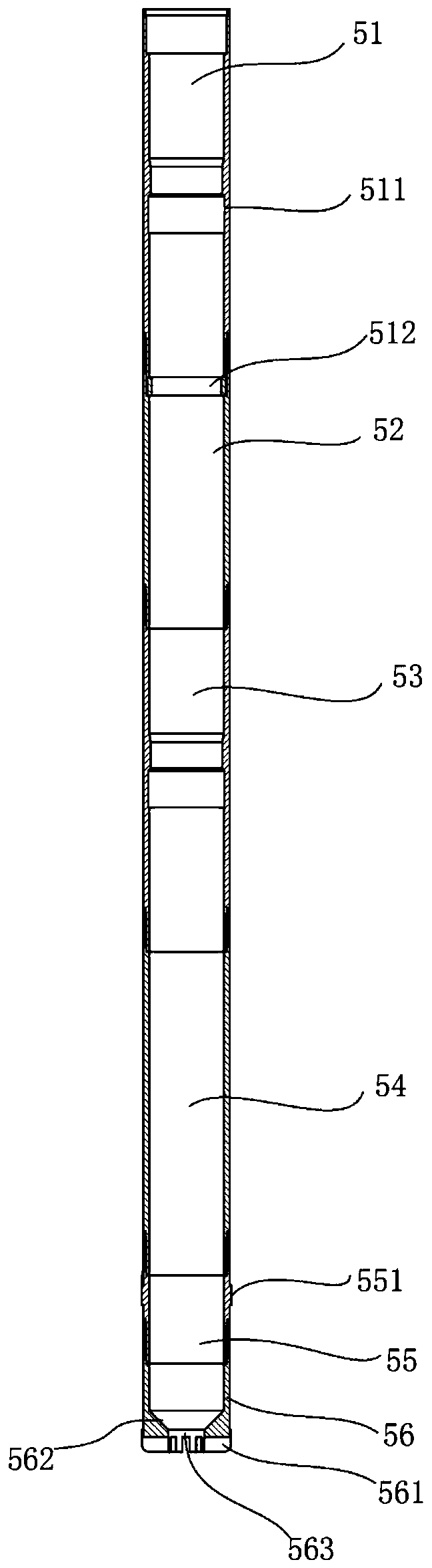 Operation method for tunnel pressure-keeping coring equipment