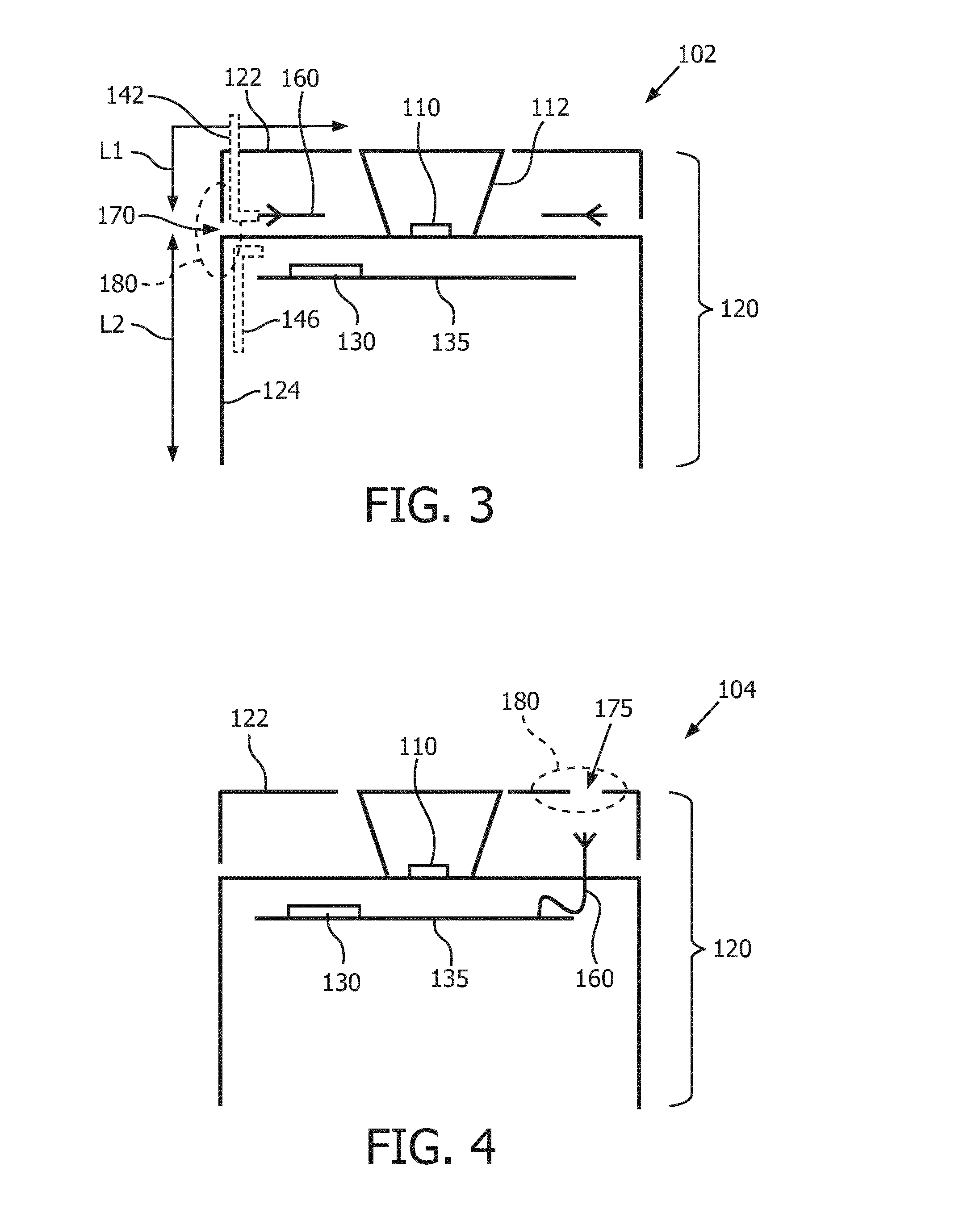 A lighting device and luminaire comprising an antenna