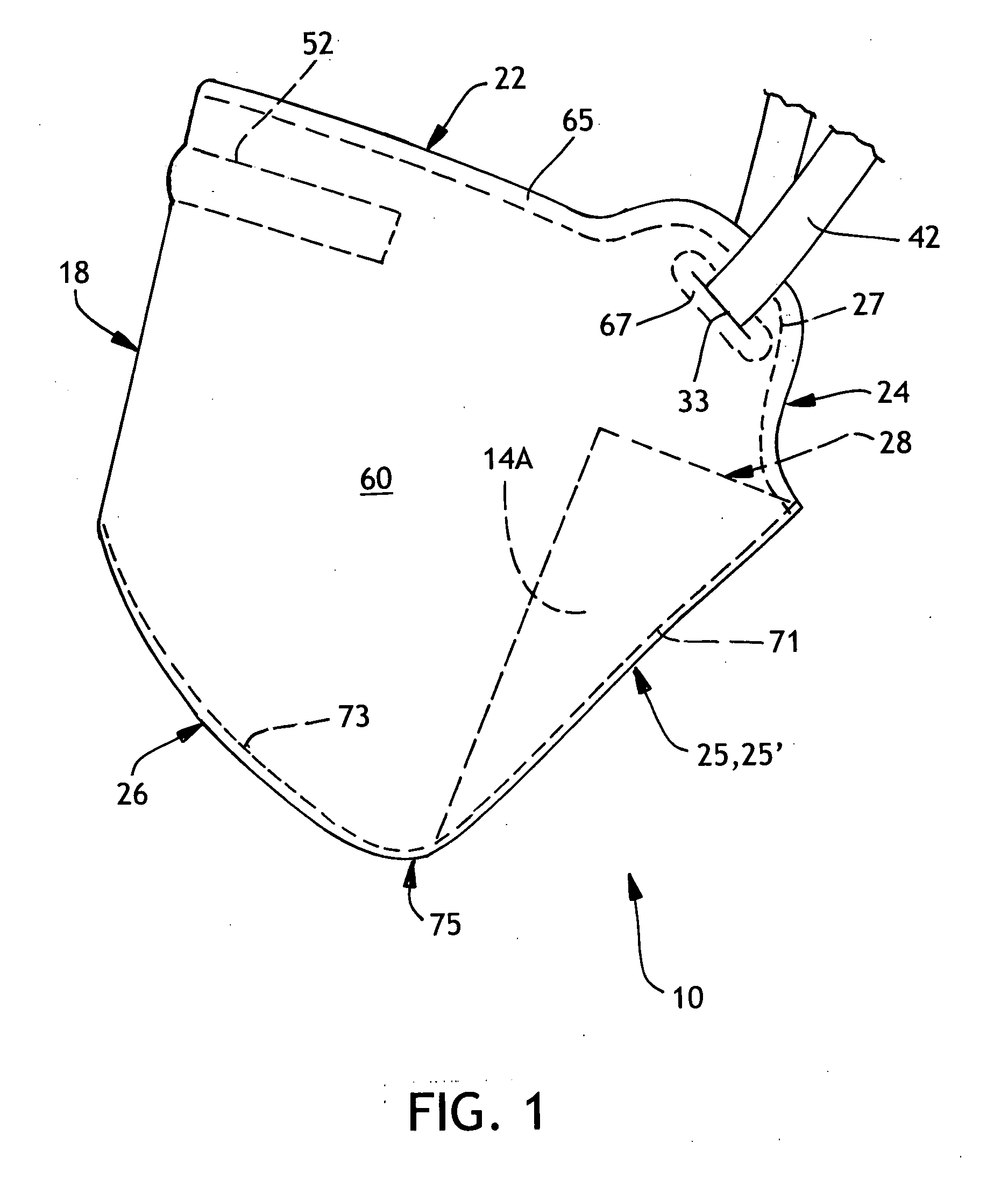 Respirator with stretch-panels