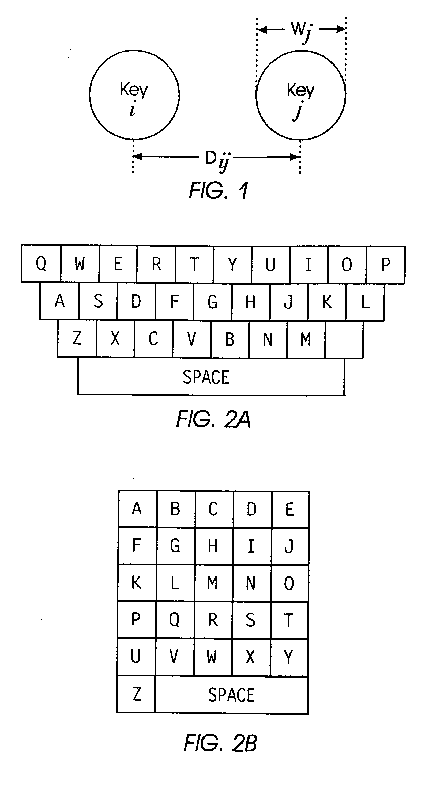 Typing accuracy relaxation system and method in stylus and other keyboards