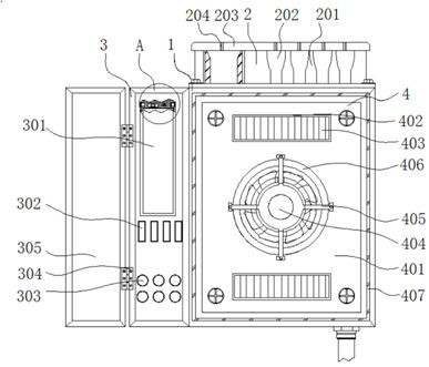 A Photoelectric Switching Network Server with Interface Automatic Shrinkage Protection Function