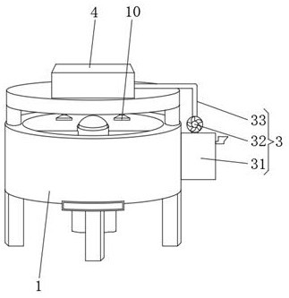 Stirring device for pet food processing