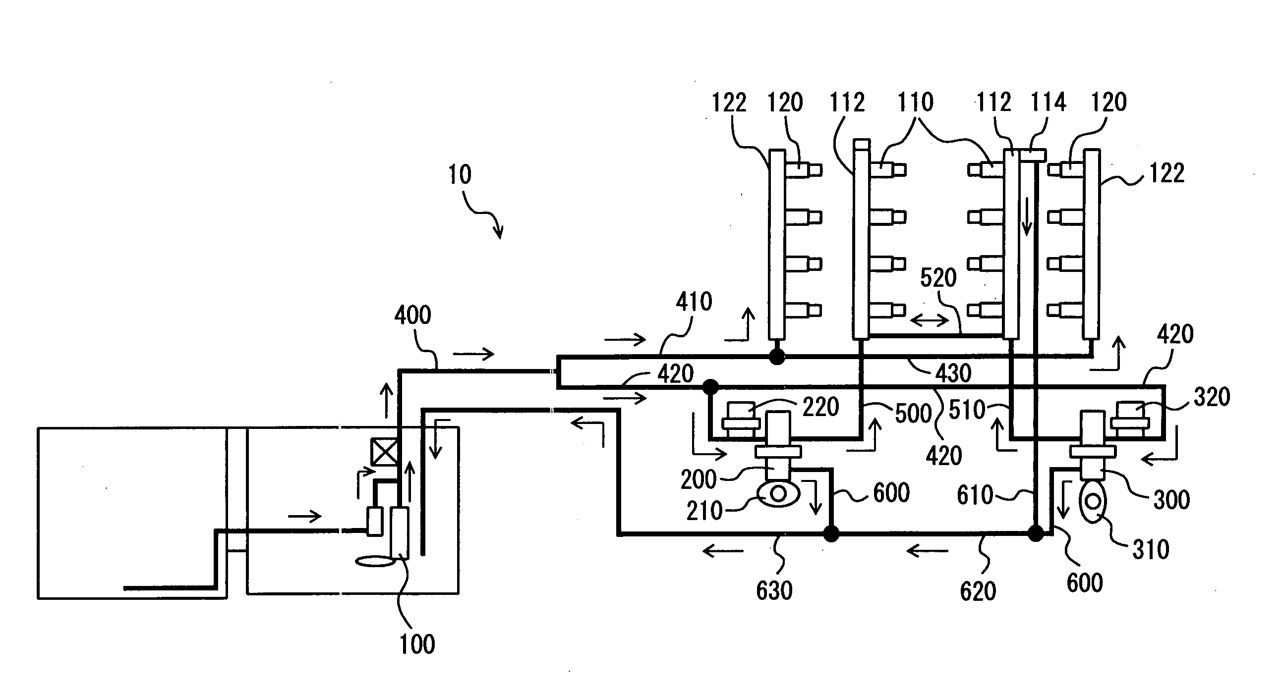 Control device of high-pressure fuel system of internal combustion engine