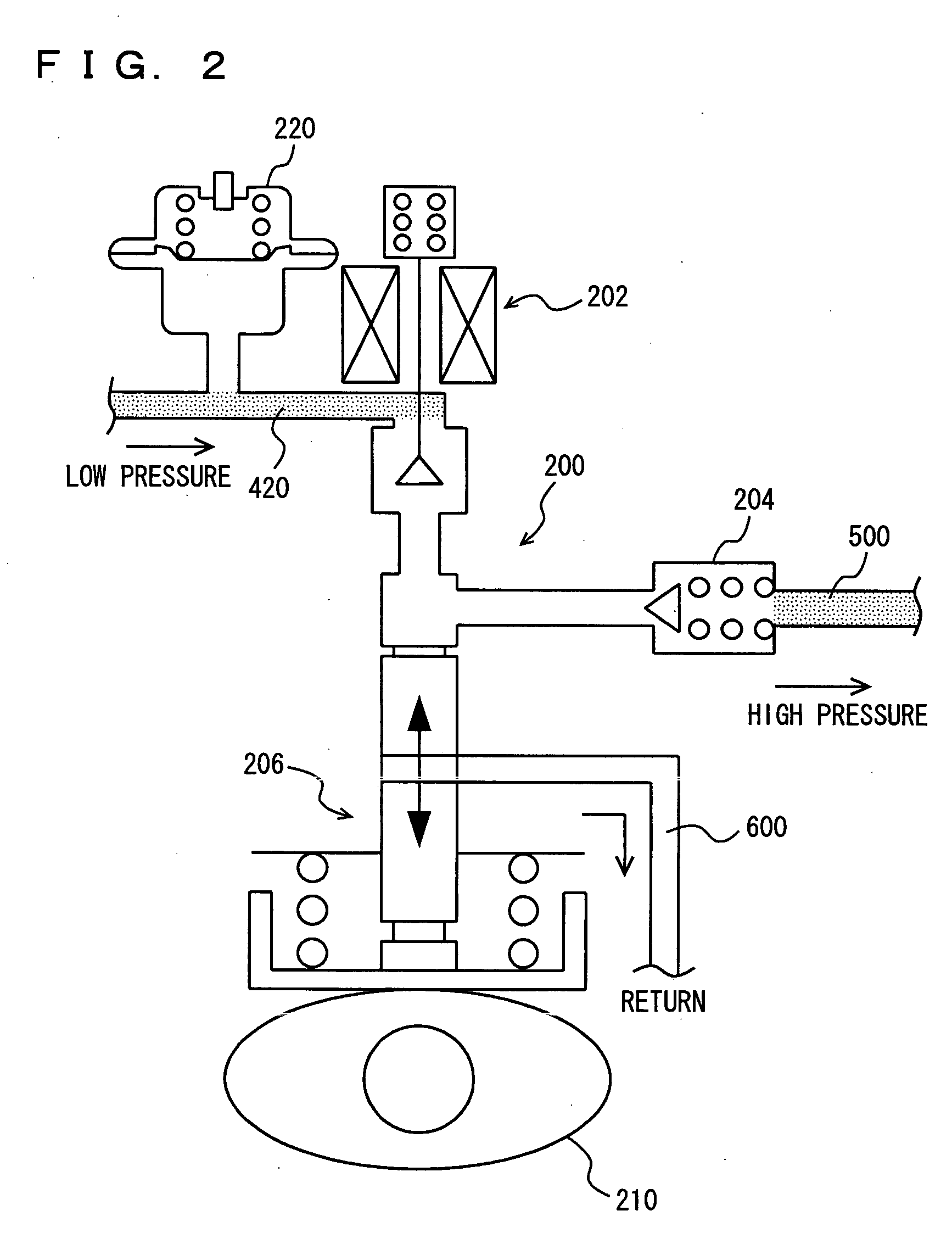 Control device of high-pressure fuel system of internal combustion engine