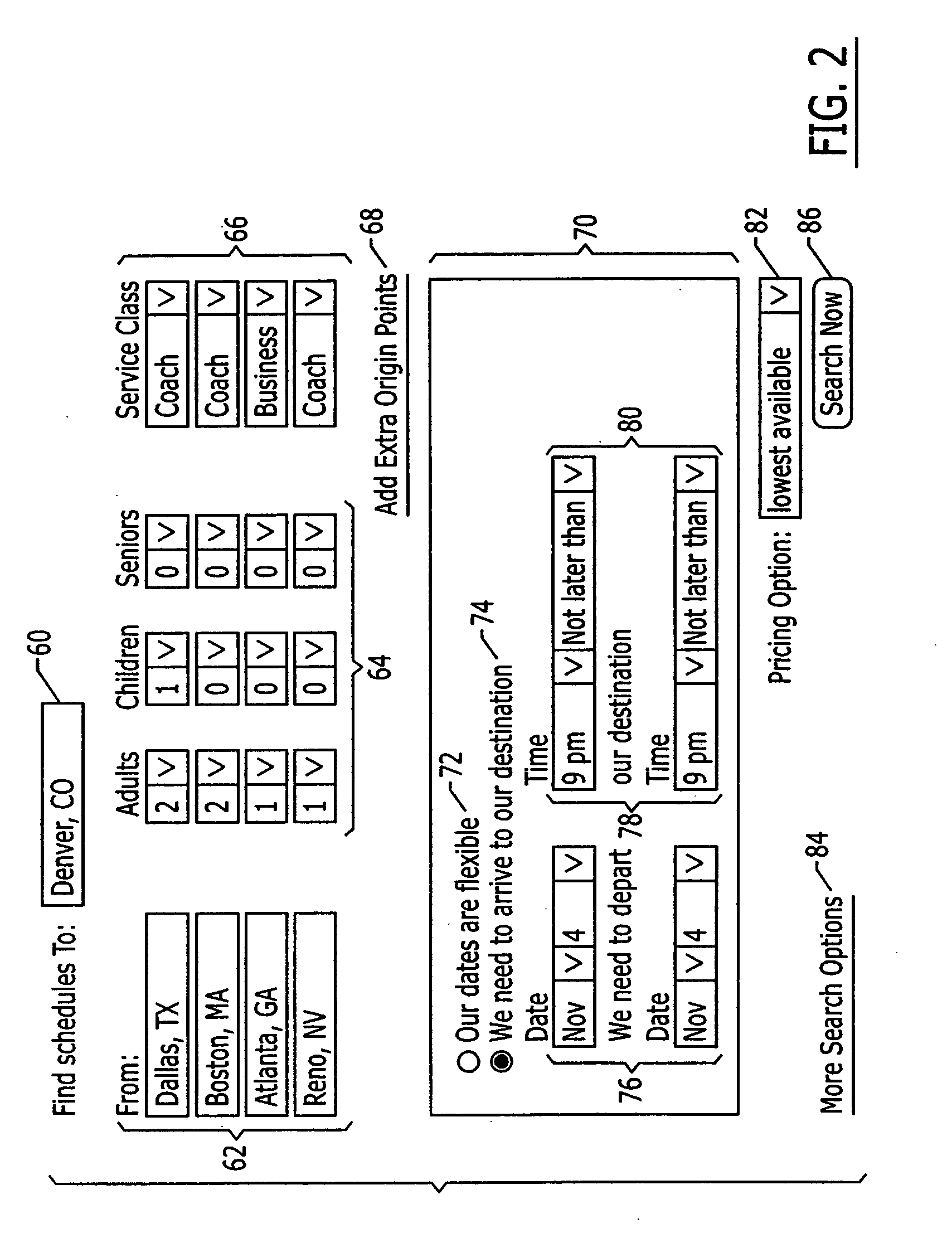 System and method for coordinating travel itineraries