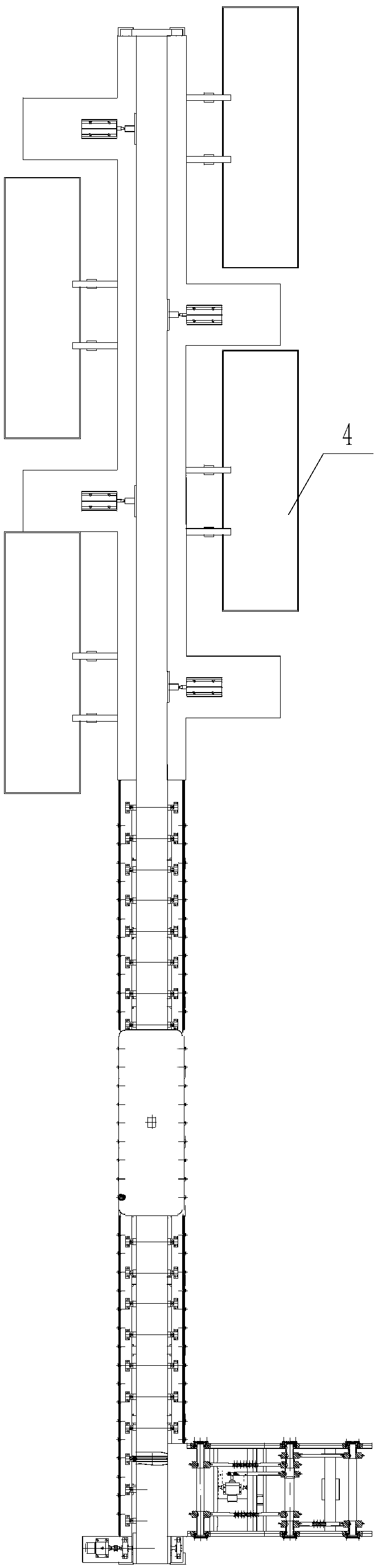 Automatic bamboo wood grading device