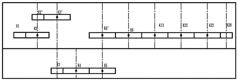 Double-layer output shaft reduction gearbox of double-row L-shaped light partition board extrusion machine