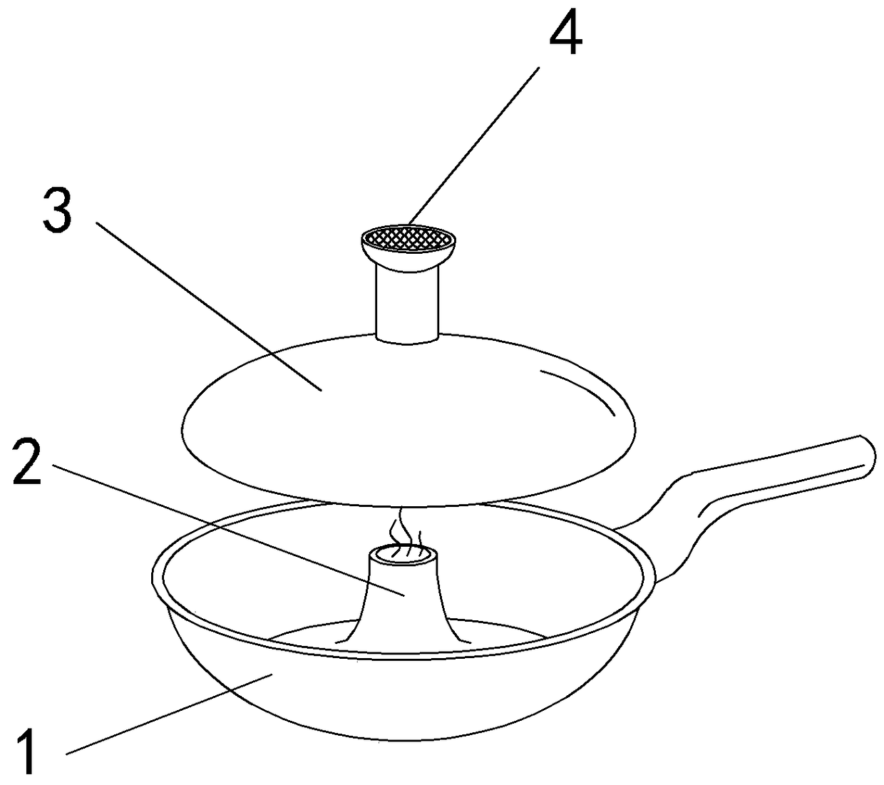 A pan used for roasting food