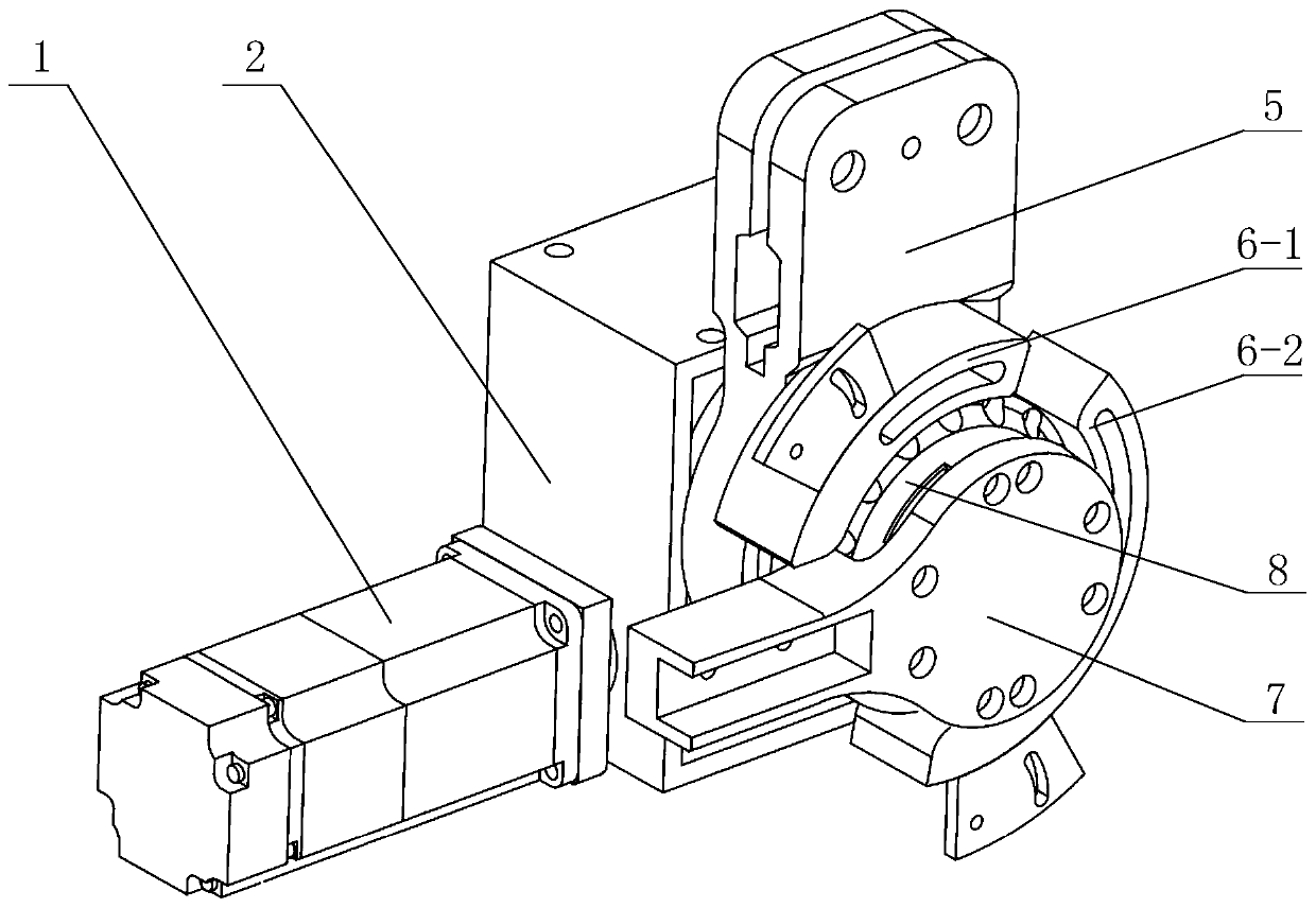 Lower limb joint structure of rehabilitation robot