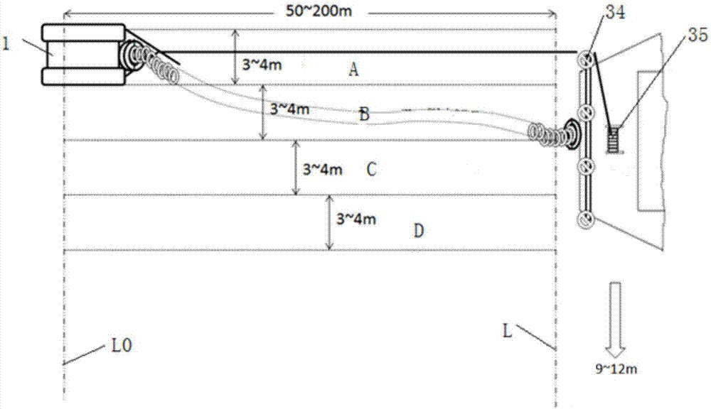 Underwater robot for treatment of endogenous pollution in lake water body and method for cleaning deposition pollutants