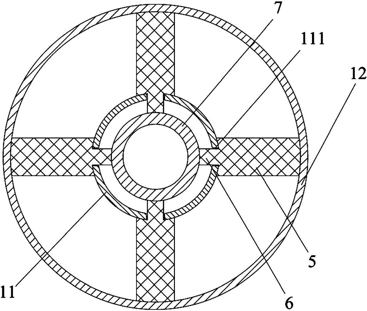 Environment-friendly rustproof mounting tool used for architectural decoration