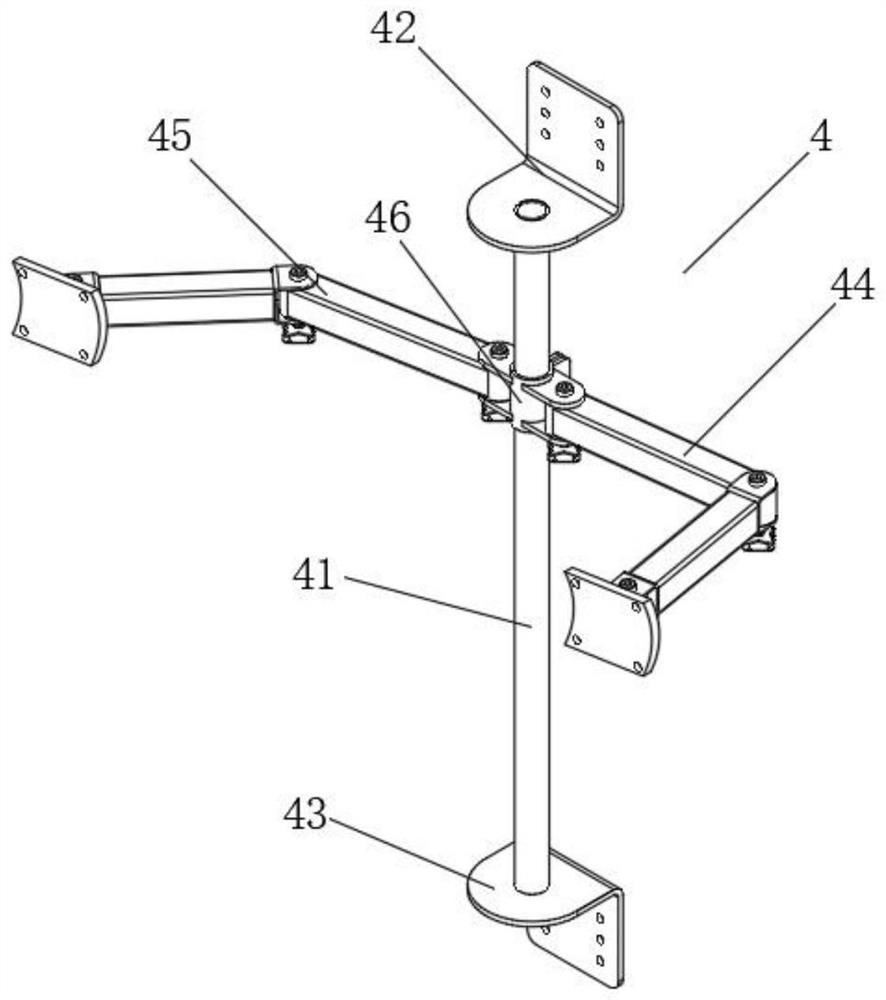 An optical fiber cable transmission device for information engineering