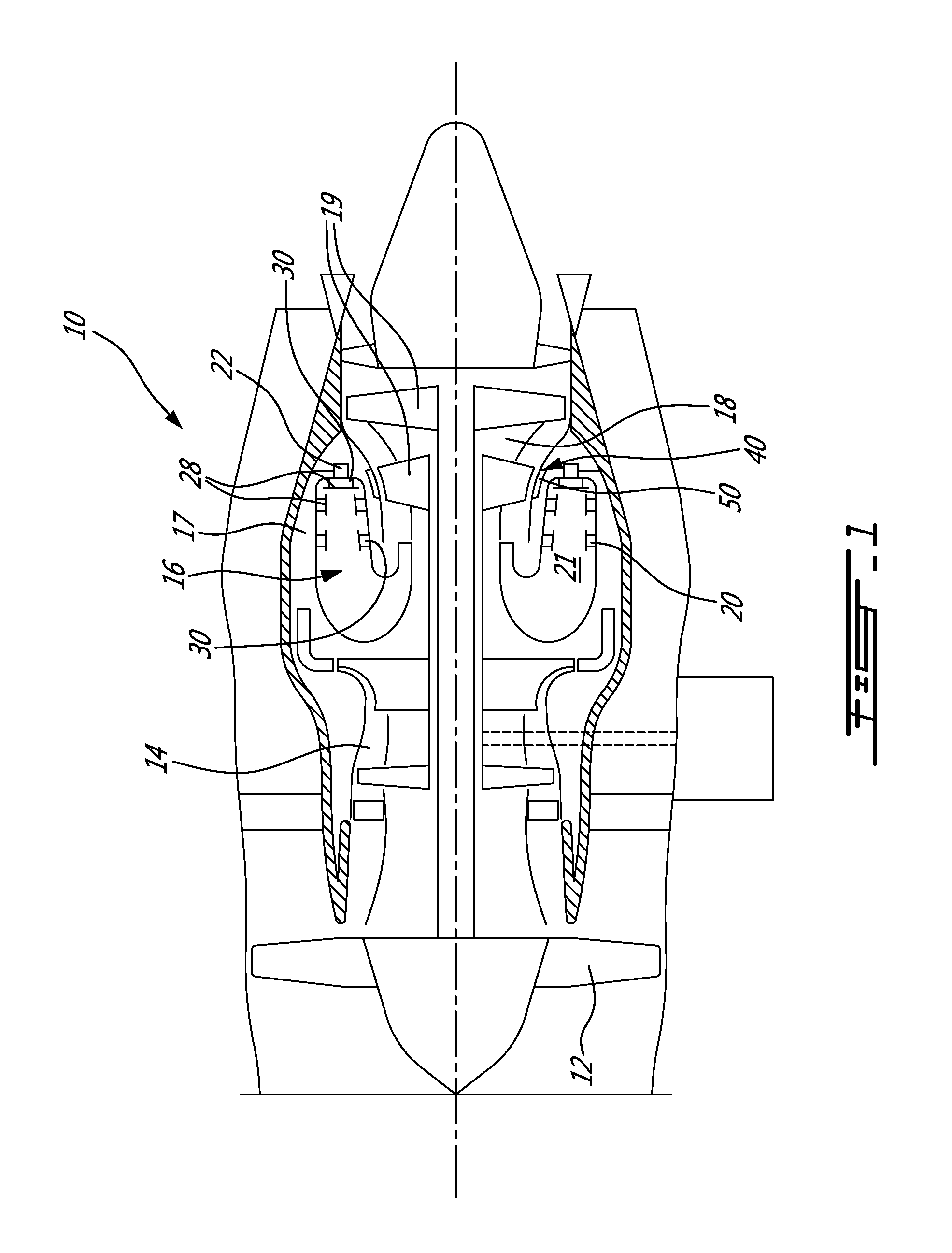 Method of forming a component from a green part