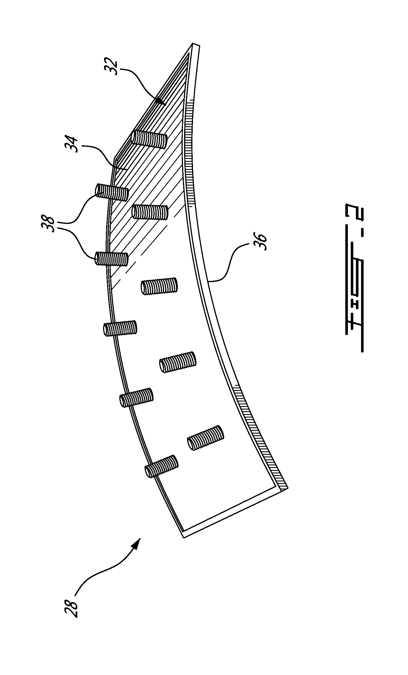 Method of forming a component from a green part