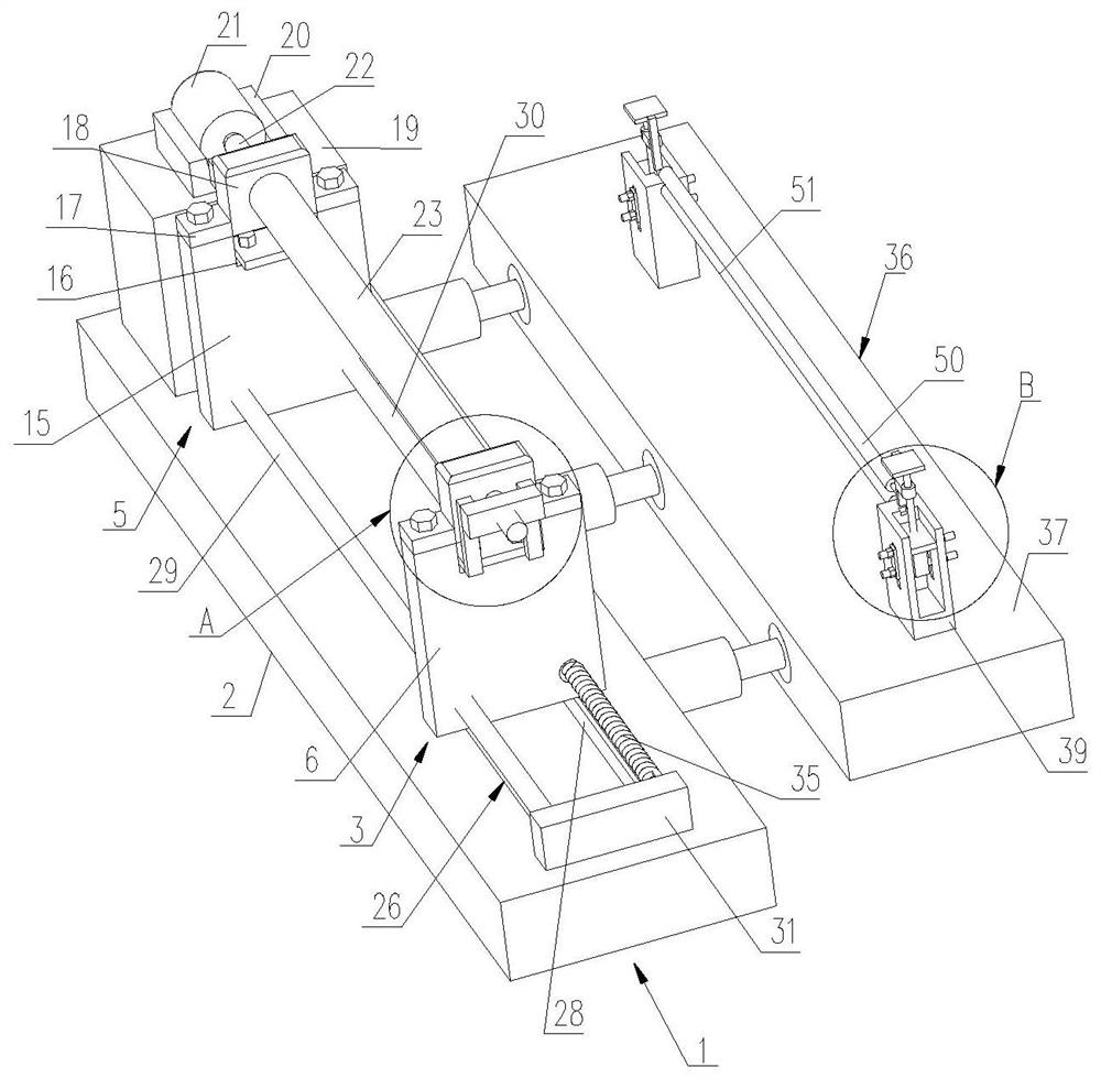 A receiving structure for food plastic packaging bags