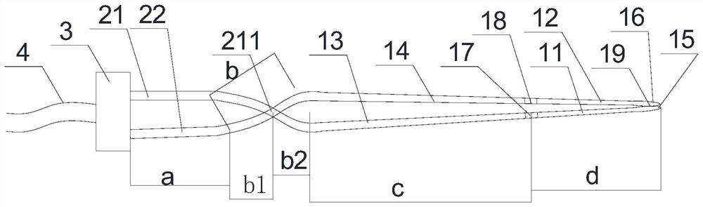 Bipolar electric coagulation forceps