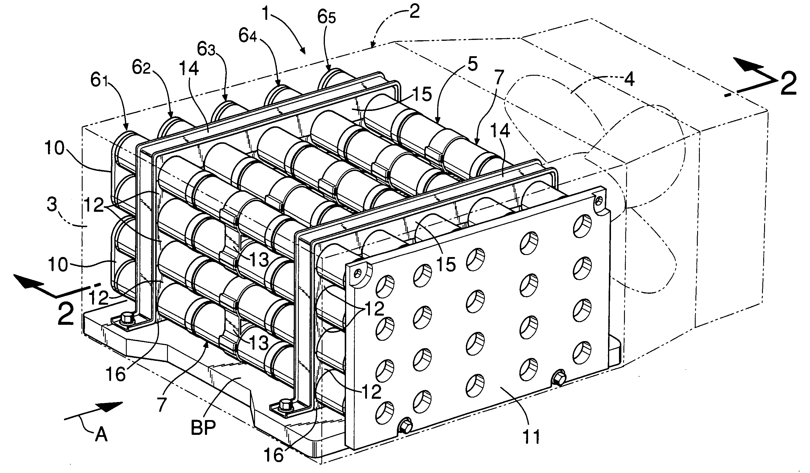Battery-driven power source apparatus