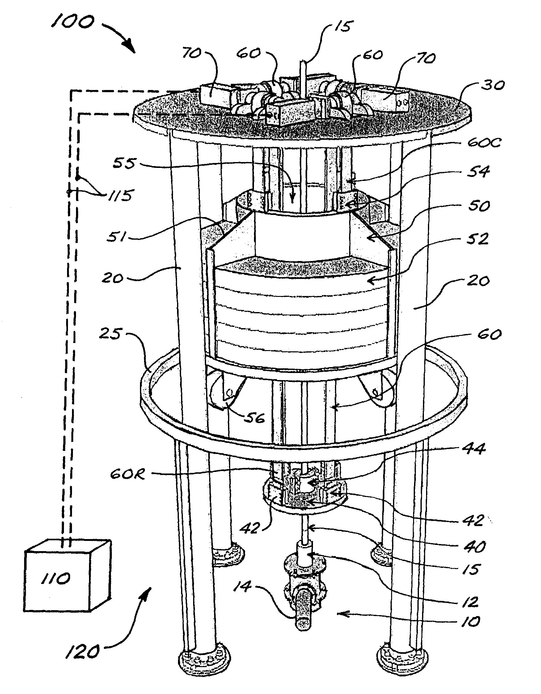 Counterweighted pump jack with reversible motors