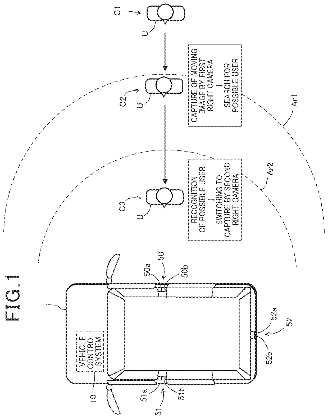 Vehicle control system, vehicle control method, and recording medium in which vehicle control program is recorded