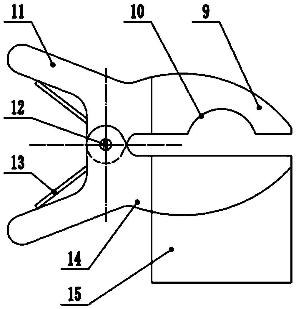 Hemodialysis internal fistula fixed point puncture needle