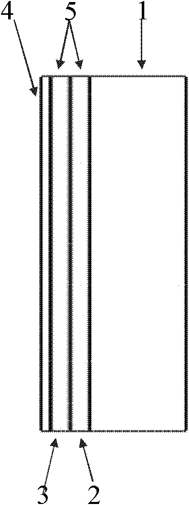 Method for producing film with high visible light absorption and high infrared radiation performances