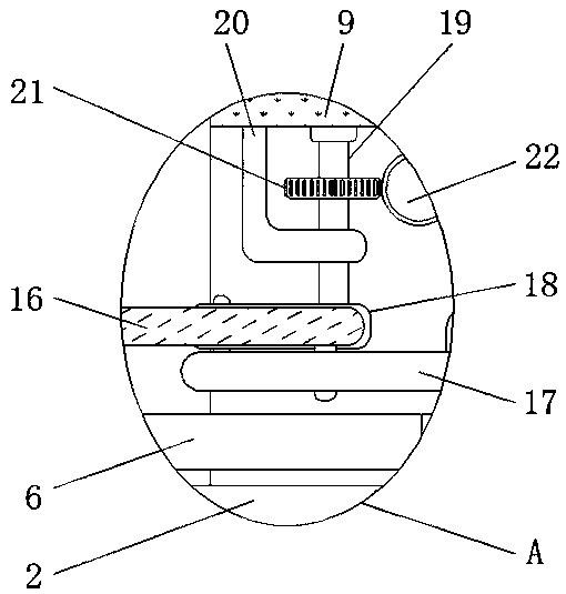 Medicine pounding device with stirring function